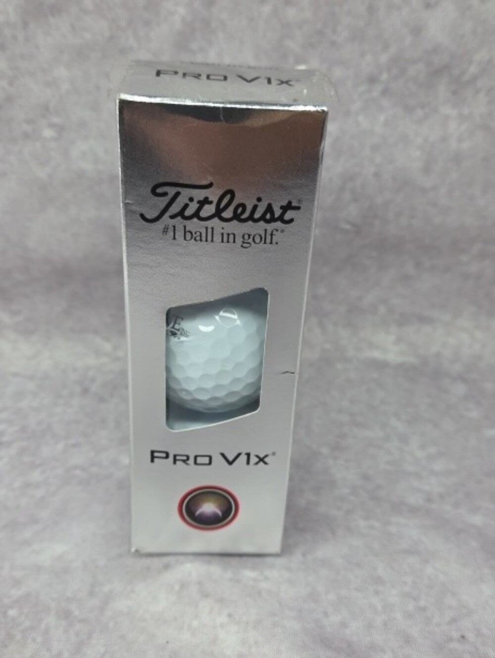 Titleist Golf Premium Golf Ball 3 Ball Sleeve - #4 Ball in Golf - Pro V1x White